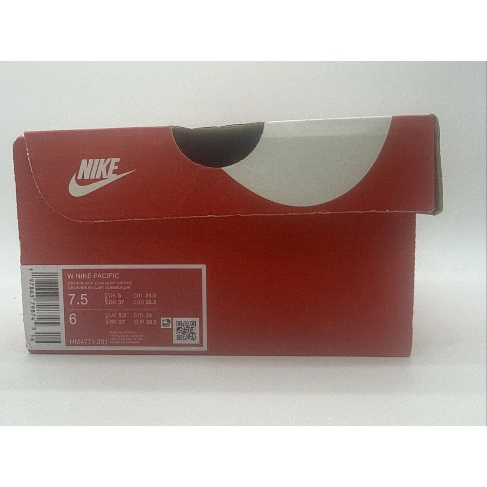Size 7.5 - Nike Pacific Grain Black Gum W